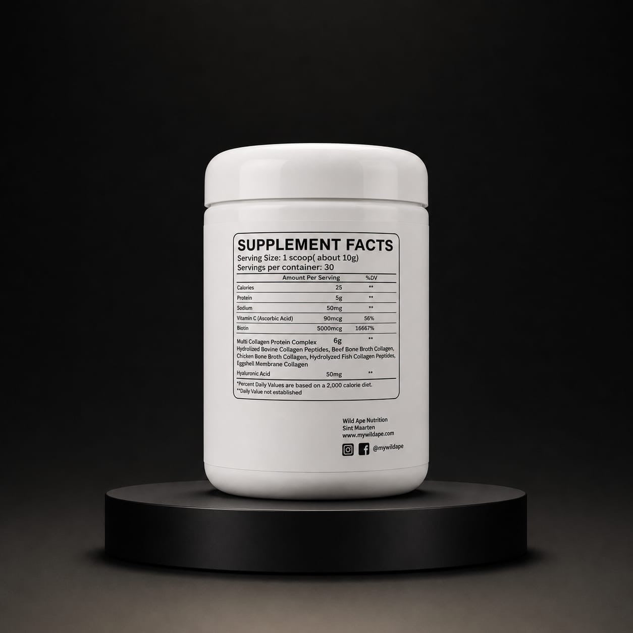 Poudre de Collagen